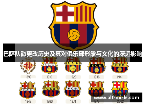 巴萨队徽更改历史及其对俱乐部形象与文化的深远影响
